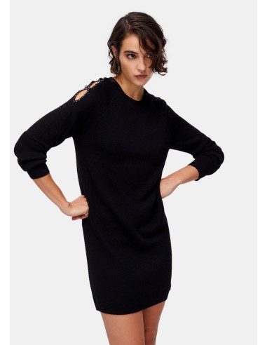 Vestido em malha com cut-out Liu Jo