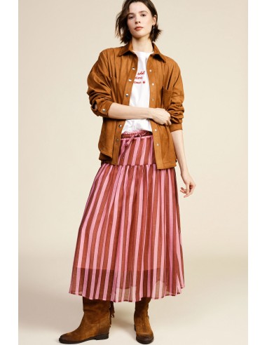 Gonna A Righe Con Cintura Elastica Dixie - Vestiti Firmati Life Smiles