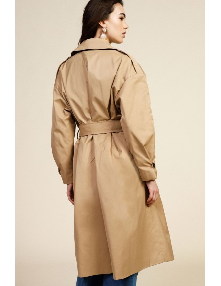 Trench Doppio Petto Con Cintura E Revers Ampi Dixie - Vestiti Firma...