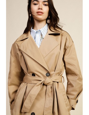 Trench Doppio Petto Con Cintura E Revers Ampi Dixie - Vestiti Firma...