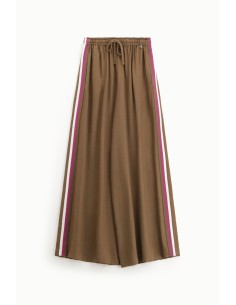 Pantaloni Palazzo Con Bande Laterali Dixie - Vestiti Firmati Life S... 2