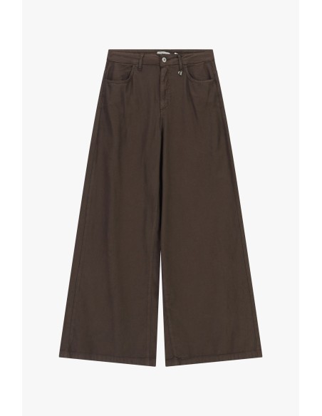 Trousers Palazzo A Vita Alta Con Gamba Ampia Dixie - Vestiti Firmat...