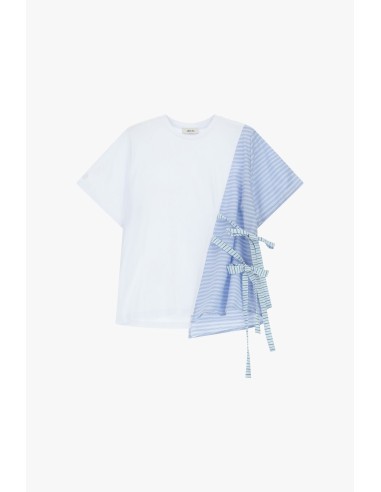 T-Shirt Manica Corta Asimmetrica Con Fiocchi Dixie - Vestiti Firmat...