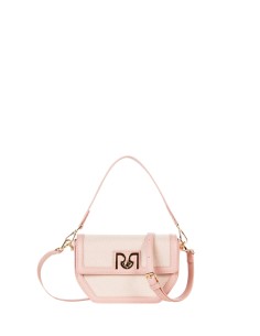 Mala de Ombro em Lona com Acabamentos em Pele Sintética e Alça Ajustável e Removível Rinascimento 2