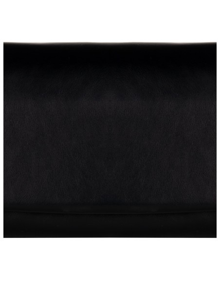 Mala de Ombro em Pele Sintética com Pega em Corrente, Logo e Alça de Ombro Ajustável e Removível Rinascimento