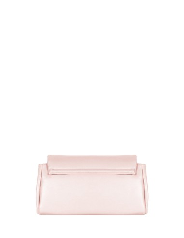 Bolsa de ombro em pele sintética com alça de corrente, logótipo e alça ajustável e removível Rinascimento