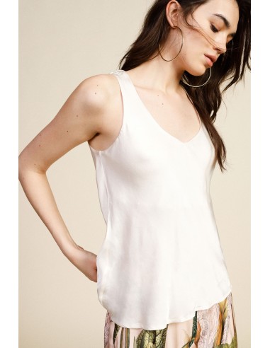 Top Scollo V Modello Svasato Senza Maniche Dixie - Vestiti Firmati ...