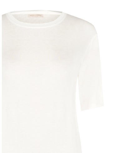 T-shirt regular em viscose ultraleve Rinascimento