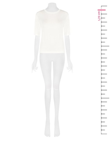 T-Shirt Regular em Viscose Ultraleve Rinascimento