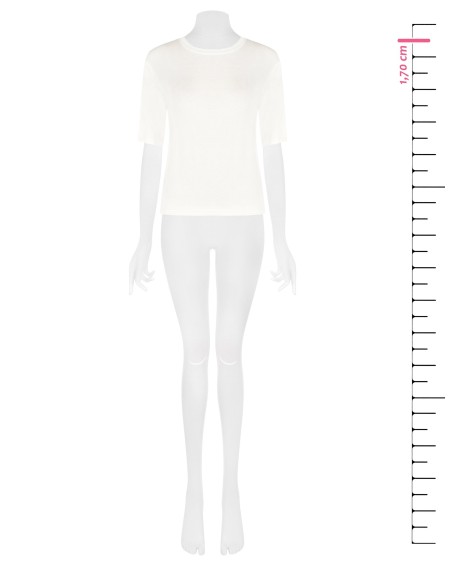 T-Shirt Regular em Viscose Ultraleve Rinascimento