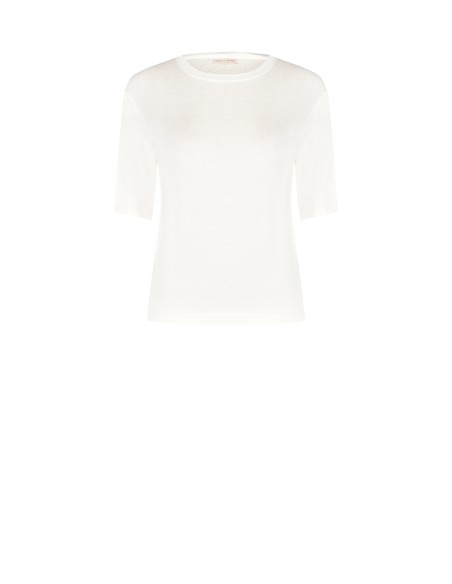 T-Shirt Regular em Viscose Ultraleve Rinascimento