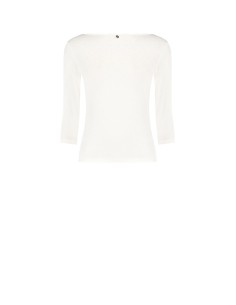 T-shirt justa em viscose ultraleve com mangas 3/4 Rinascimento 2