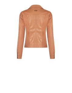 Casaco em pele sintética com bolsos frontais e botões com logótipo RR Rinascimento 2