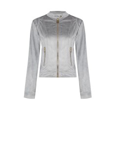 Colete em pele sintética com efeito camurça Rinascimento