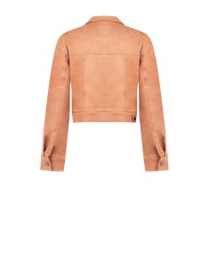 Blusão em pele sintética com efeito camurça Rinascimento 2