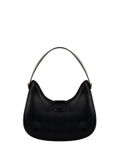 Bolsa de ombro grande em pele sintética com trançado efeito palha e alça regulável e removível Rinascimento 2