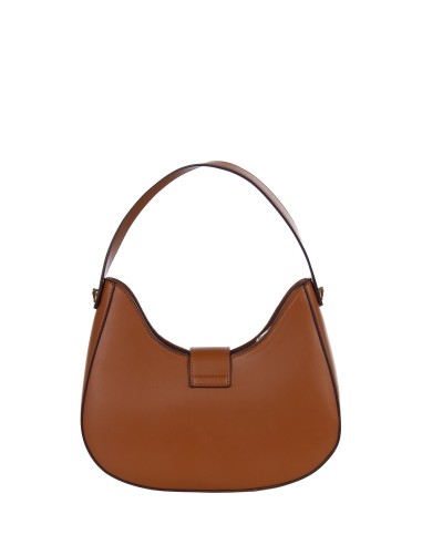 Mala de ombro grande em pele sintética com trançado de efeito palha e alça ajustável e removível Rinascimento