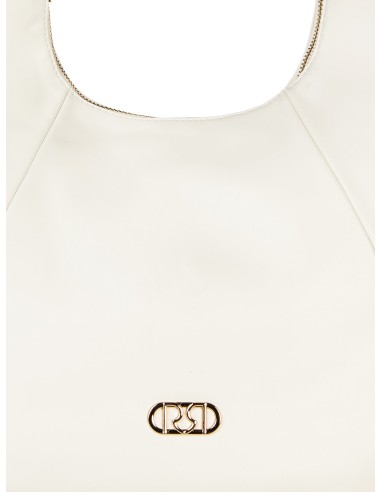 Bolsa De Ombro Meia-Lua Em Pele Sintética Com Alça Ajustável E Removível Rinascimento