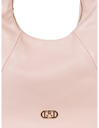 Bolsa de Ombro em Forma de Lua em Pele Sintética com Alça Ajustável e Removível Rinascimento