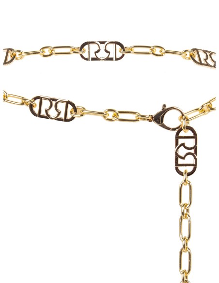 Cinto de corrente com logótipo Rr ajustável Rinascimento