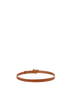 Cinto fino rígido em pele sintética com fivela em forma de coração Rinascimento 2