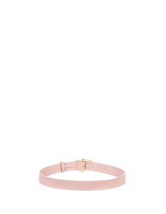 Cinto fino rígido em pele sintética com fivela oval Rinascimento 2