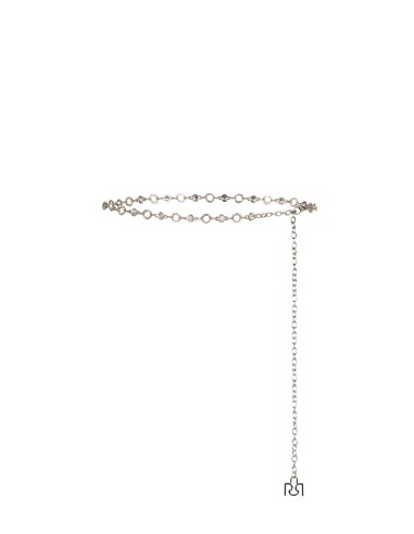 Cinto-Jóia Ajustável Com Cristais E Strass Rinascimento