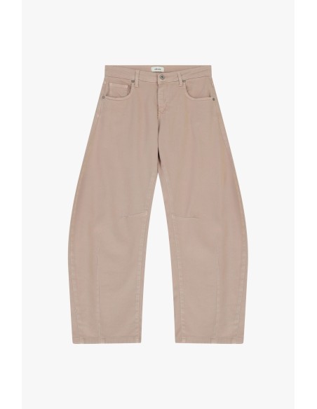 Calças Largas De Cintura Alta Dixie - Vestiti Firmati Life Smiles