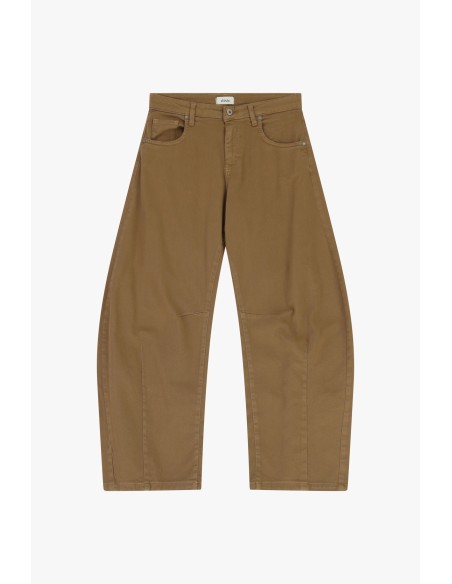 Calças Largas De Cintura Alta Dixie - Vestiti Firmati Life Smiles