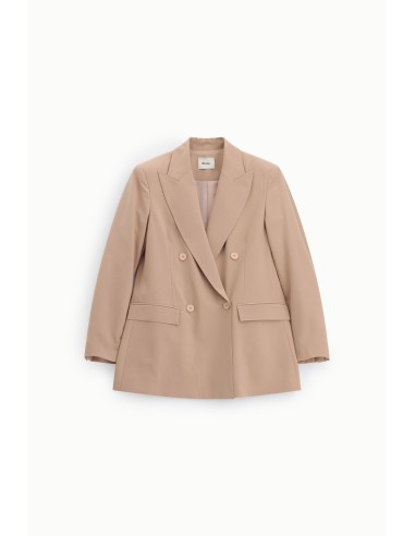 Blazer de abotoamento duplo com bolsos de aba Dixie