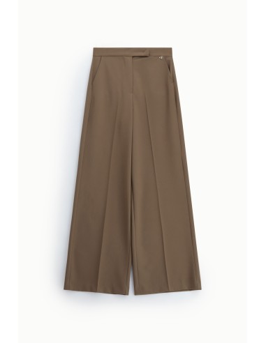 Trousers A Gamba Ampia Vita Alta Tasche Laterali Dixie - Vestiti Fi...