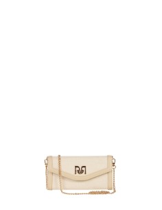 Portafoglio In Tela Con Contorni In Similpelle E Logo Rr Rinascimen...