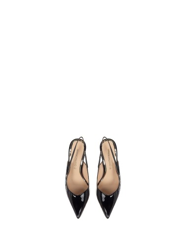 Décolleté Slingback em Verniz Rinascimento