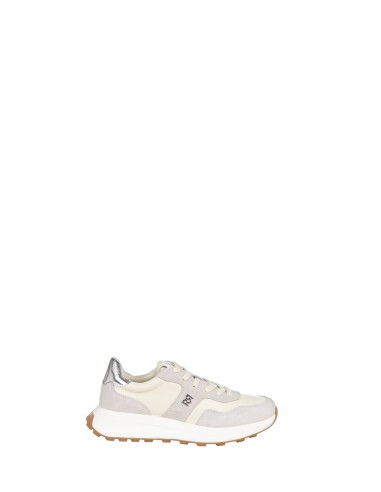 Sneaker Bicolor Em Pele Sintética E Camurça Com Logo Rr Rinascimento