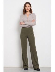 Polo Aderente A Coste Con Lurex E Bottoni Rinascimento - Vestiti Fi...