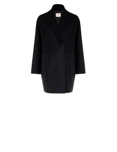 Cappotto Medio Ad Ovetto In Velour Con Scollo In Maglia Rinasciment... 2