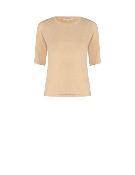 T-Shirt regular em viscose ultraleve Rinascimento