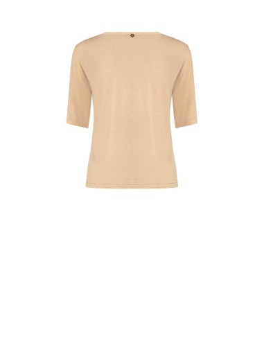 T-shirt regular em viscose ultraleve Rinascimento