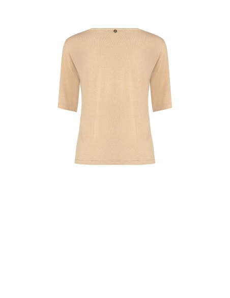 T-shirt regular em viscose ultraleve Rinascimento
