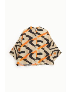 Camisa com Estampa Gráfica Vibrante Dixie