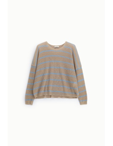 Camisola Às Riscas Com Mangas Compridas Dixie