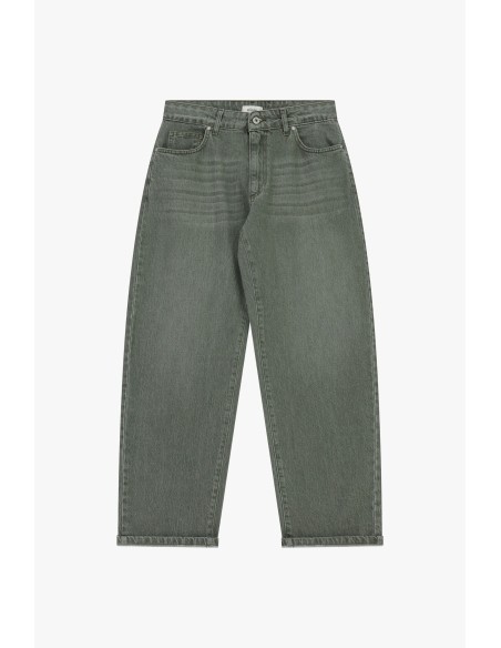 Calças jeans balloon fit com cintura alta e bainha reta Dixie