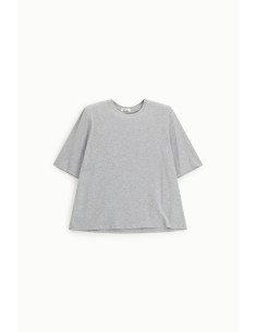 T-shirt de gola redonda, corte regular, mangas curtas Dixie 2