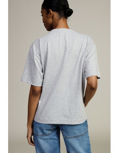T-Shirt Estampa de Urso Corte Regular Gola Redonda Dixie
