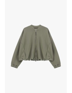 Bomber com fecho de correr e punhos elásticos Dixie 2