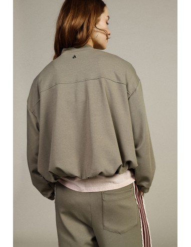 Bomber com Fecho de Correr e Punhos Elásticos Dixie