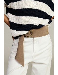 Cinto Largo Com Argola Metálica Dixie