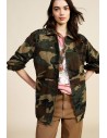 Blazer Con Fantasia Militare E Borchie Dixie - Vestiti Firmati Life...