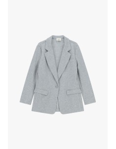 Blazer de Um Só Peito com Bolsos de Aba Dixie 2