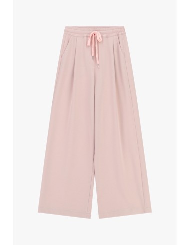 Calças Palazzo Cropped com Cós Elástico Dixie